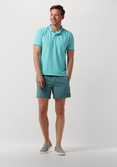 Blaue SUNDEK Polo-Shirt M4S091 BRICE POLO - large