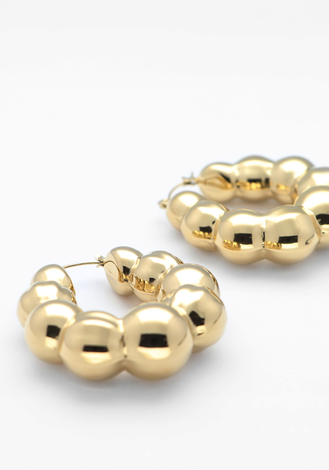 Goldfarbig NOTRE-V Ohrringe EARRING#2 - large