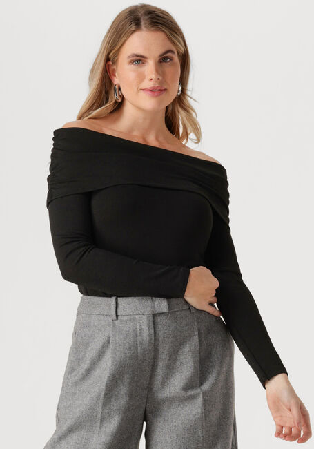 Schwarze MODSTRÖM Top LILLIANMD OFF SHOULDER TOP - large