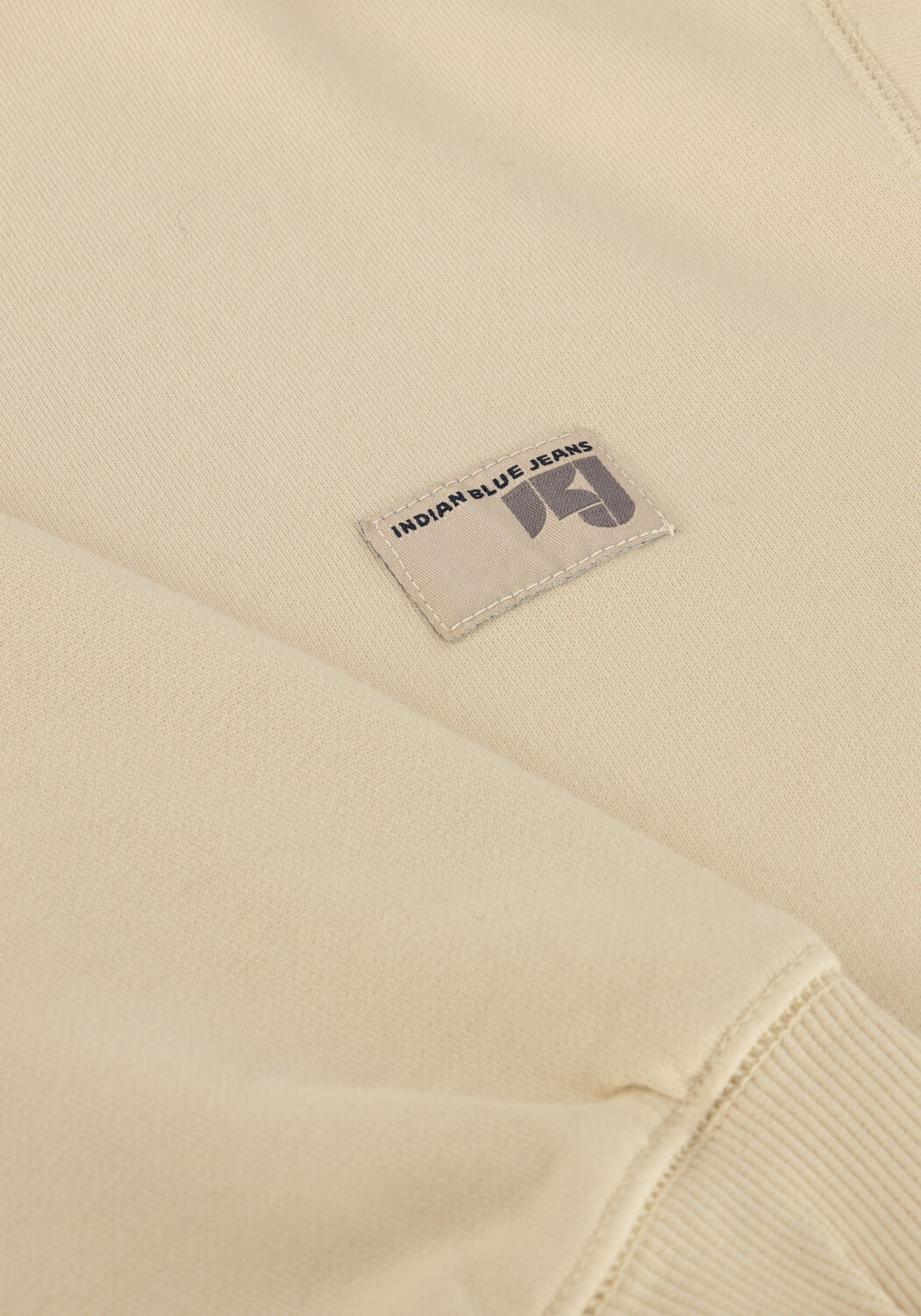 Ecru INDIAN BLUE JEANS Pullover OVERSIZED SWEATER IBJ WASHED - large