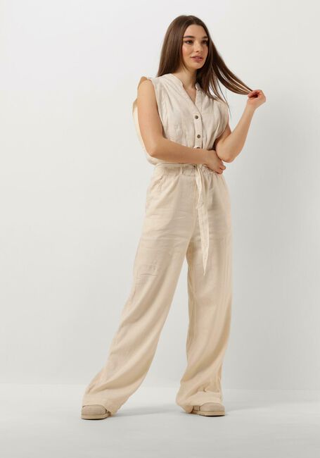 Nicht-gerade weiss SUMMUM Jumpsuit JUMPSUIT COTTON LINEN STRETCH - large