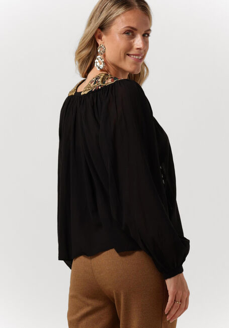 Schwarze LOUIZON Blusen WOOHOO TOP - large