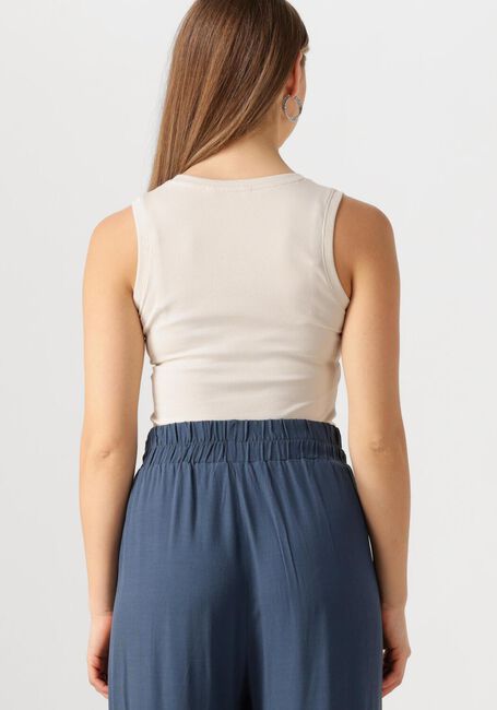 Ecru TOMMY JEANS Top TJW ESSENTIAL RIB TANK EXT - large