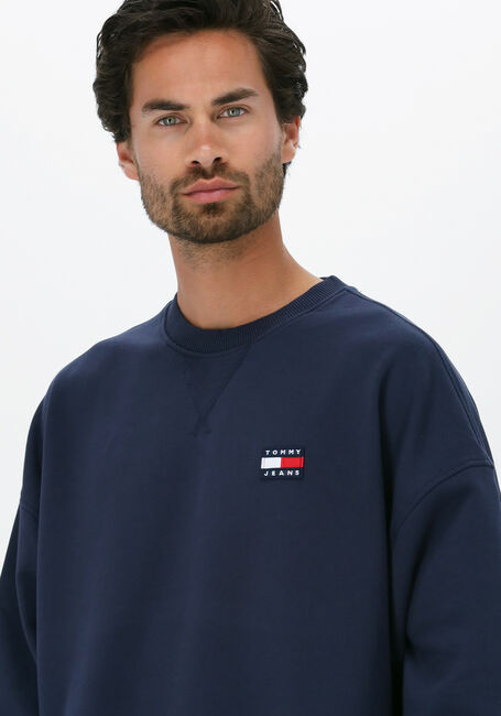Dunkelblau TOMMY JEANS Sweatshirt TJM COLLEGIATE CREW - large