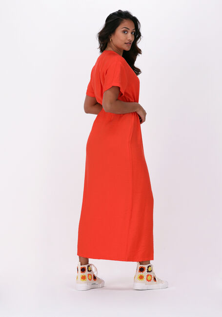Orangene ANOTHER LABEL Maxikleid ROSE DRESS - large