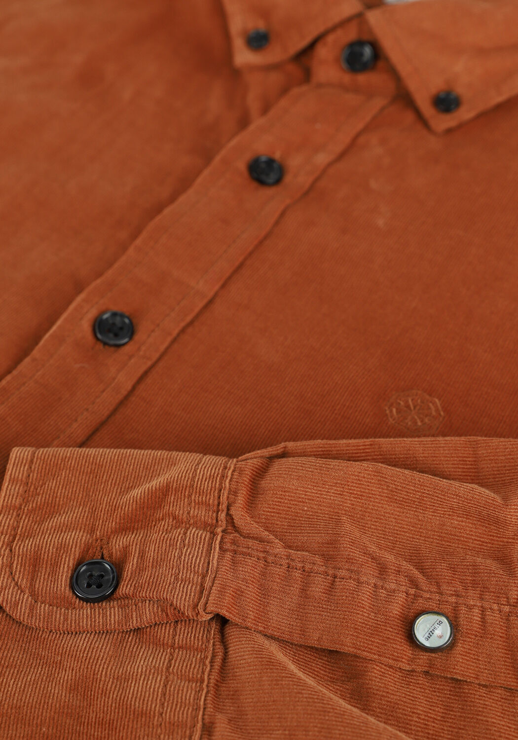 Orangene DSTREZZED Casual-Oberhemd SHIRT BUTTON DOWN BABYCORD - large