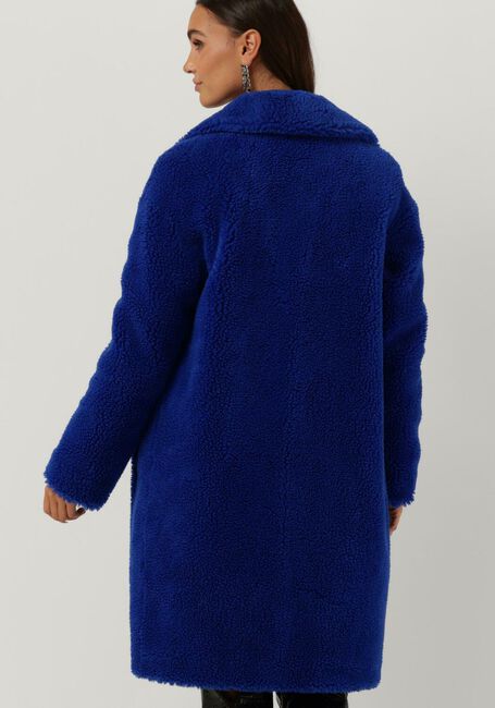 Blaue STAND STUDIO Fake-Fur-Jack CAMILLE COCOON COAT 2020 - large