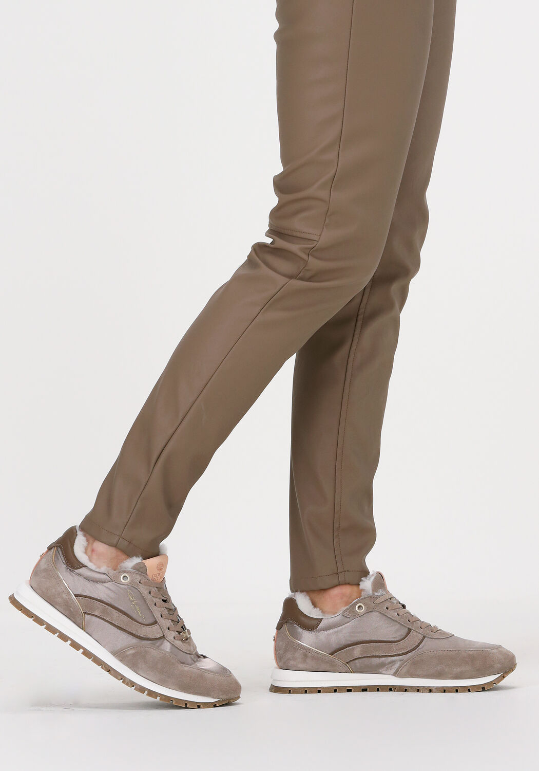 Taupe FRED DE LA BRETONIERE Sneaker Low 101010328 - large