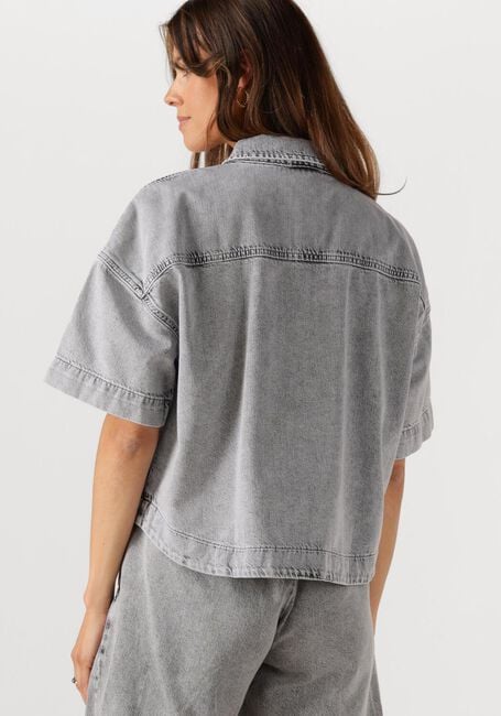 Hellgrau MY ESSENTIAL WARDROBE Top MALOMW143 BOXY SHORT SHIRT - large