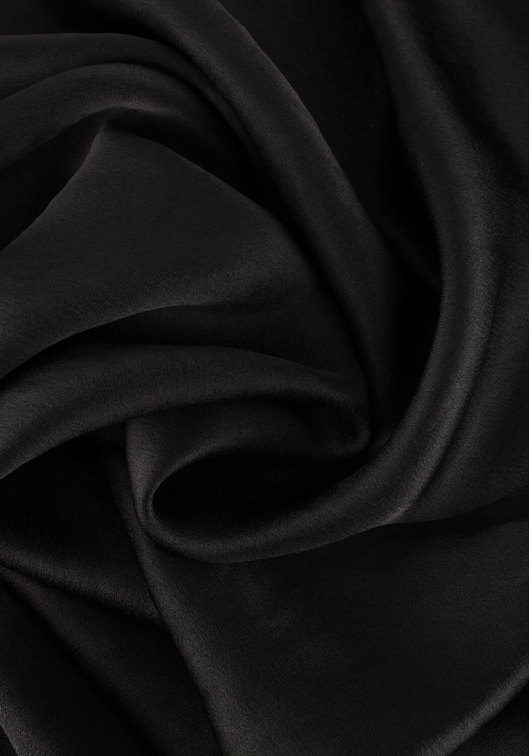 Schwarze SUMMUM Midirock SKIRT HEAVY SILK TOUCH - large