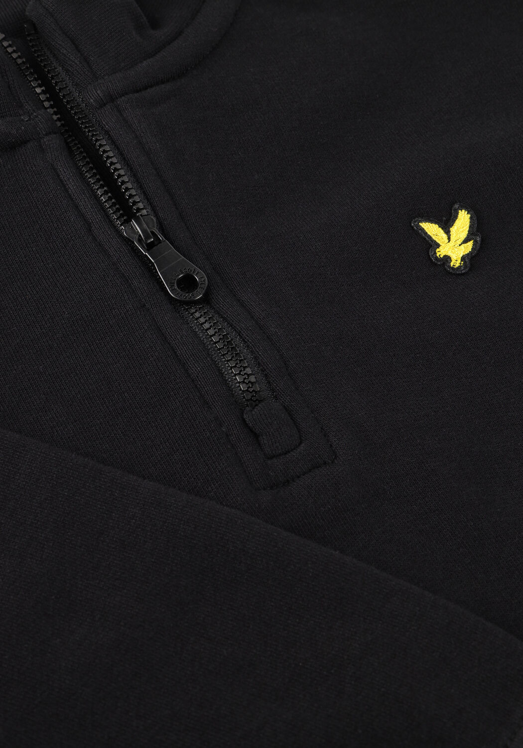 Schwarze LYLE & SCOTT Pullover QUARTER ZIP PULLOVER - large