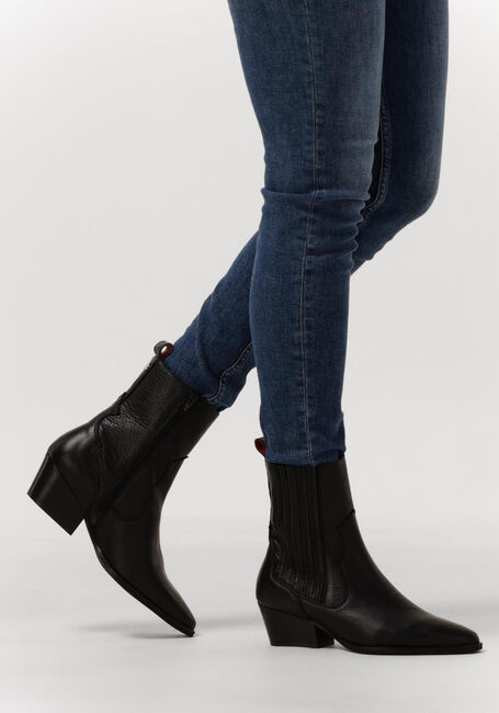 Schwarze HABOOB Cowboystiefel R18100 - large