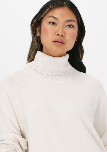 Weiße OTTOD'AME Rollkragenpullover MAGLIA EM7716 - large