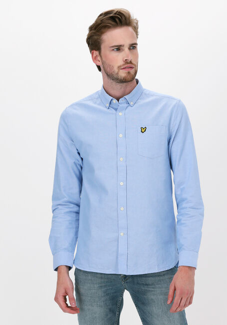 Blaue LYLE & SCOTT Casual-Oberhemd OXFORD SHIRT - large