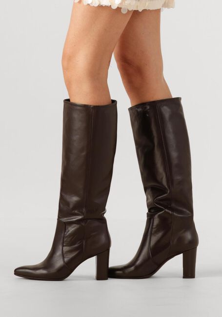 Braune STEFANO LAURAN Hohe Stiefel 011-52 - large