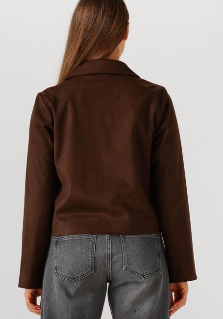 Braune NEO NOIR Jack NILO SUEDE JACKET - large