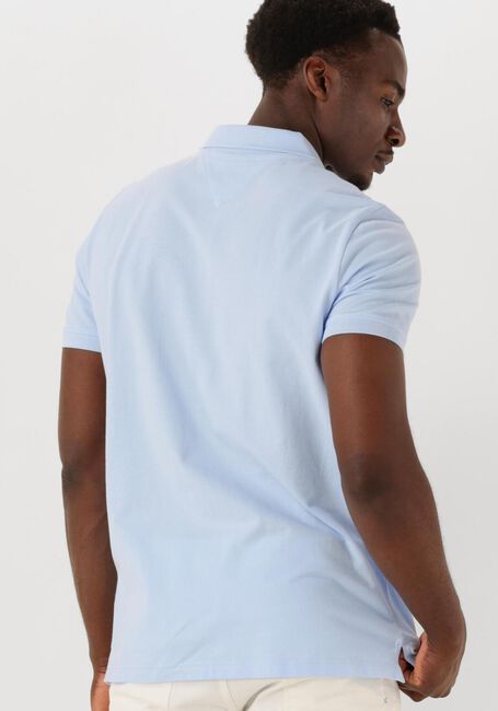 Hellblau TOMMY JEANS Polo-Shirt TJM SLIM PLANCKET POLO EXT - large