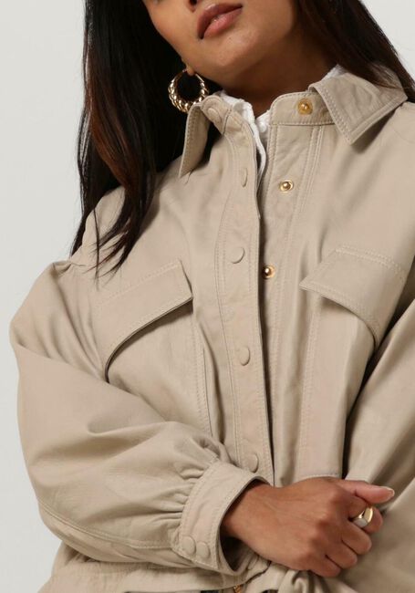 Beige IBANA Lederjack JAREL - large