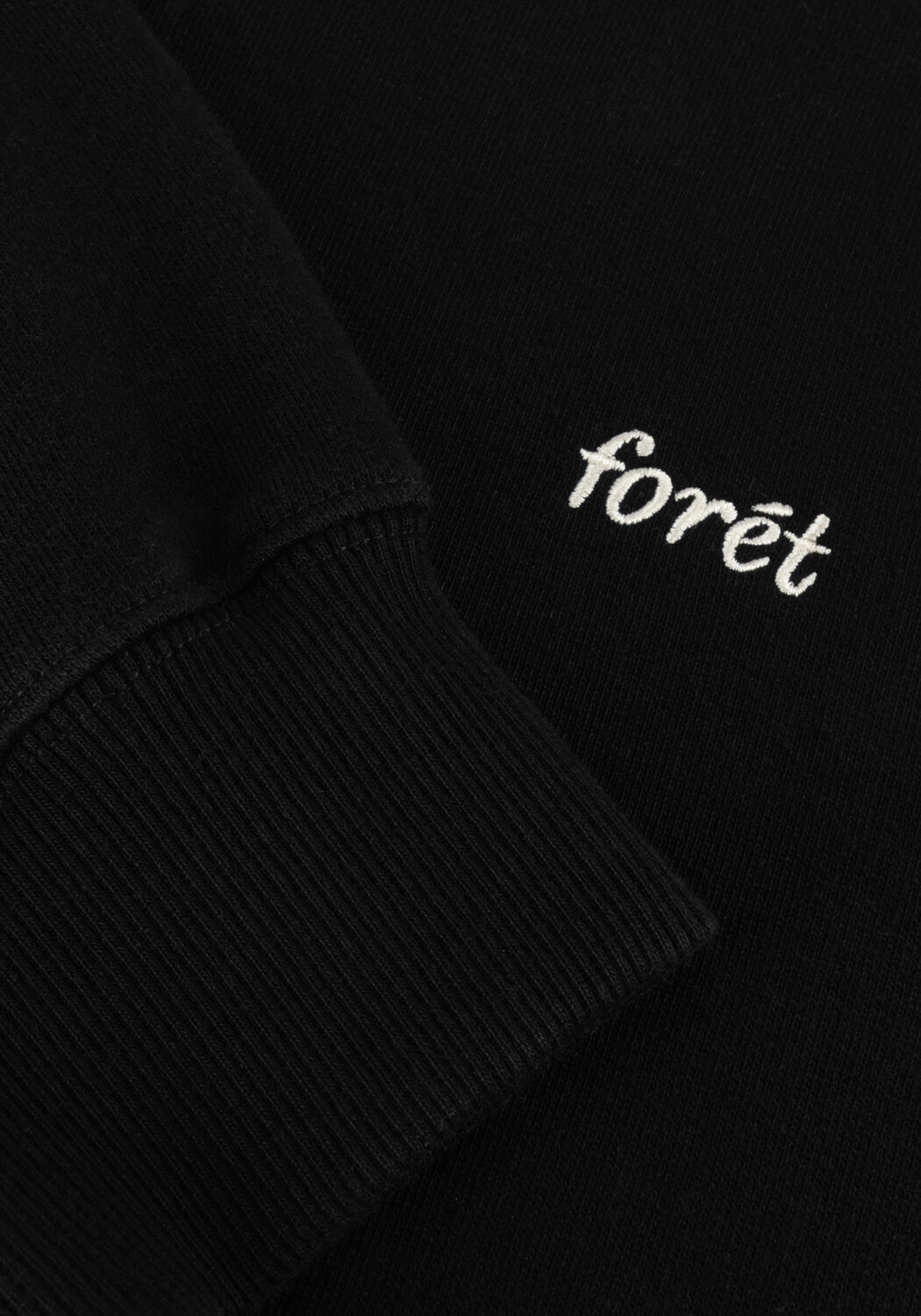 Schwarze FOR&Eacute;T Sweatshirt FIN SWEATSHIRT - large