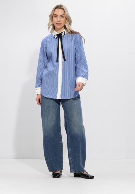 Blaue BRUUNS BAZAAR Blusen BORASSUSBBZIANA SHIRT - large