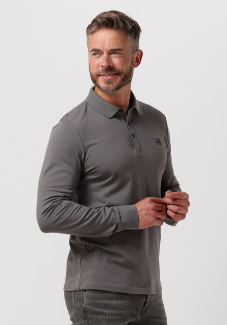 Graue BOSS ORANGE Polo-Shirt PASSERBY - large