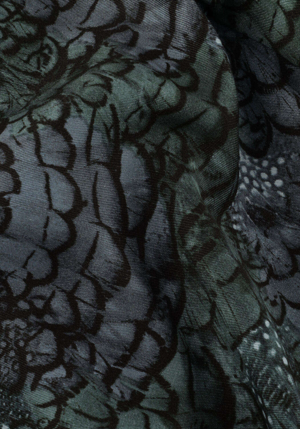 Gr&uuml;ne SCOTCH & SODA Weite Hose ELENI HIGH-RISE WIDE LEG PYJAMA PANT - large