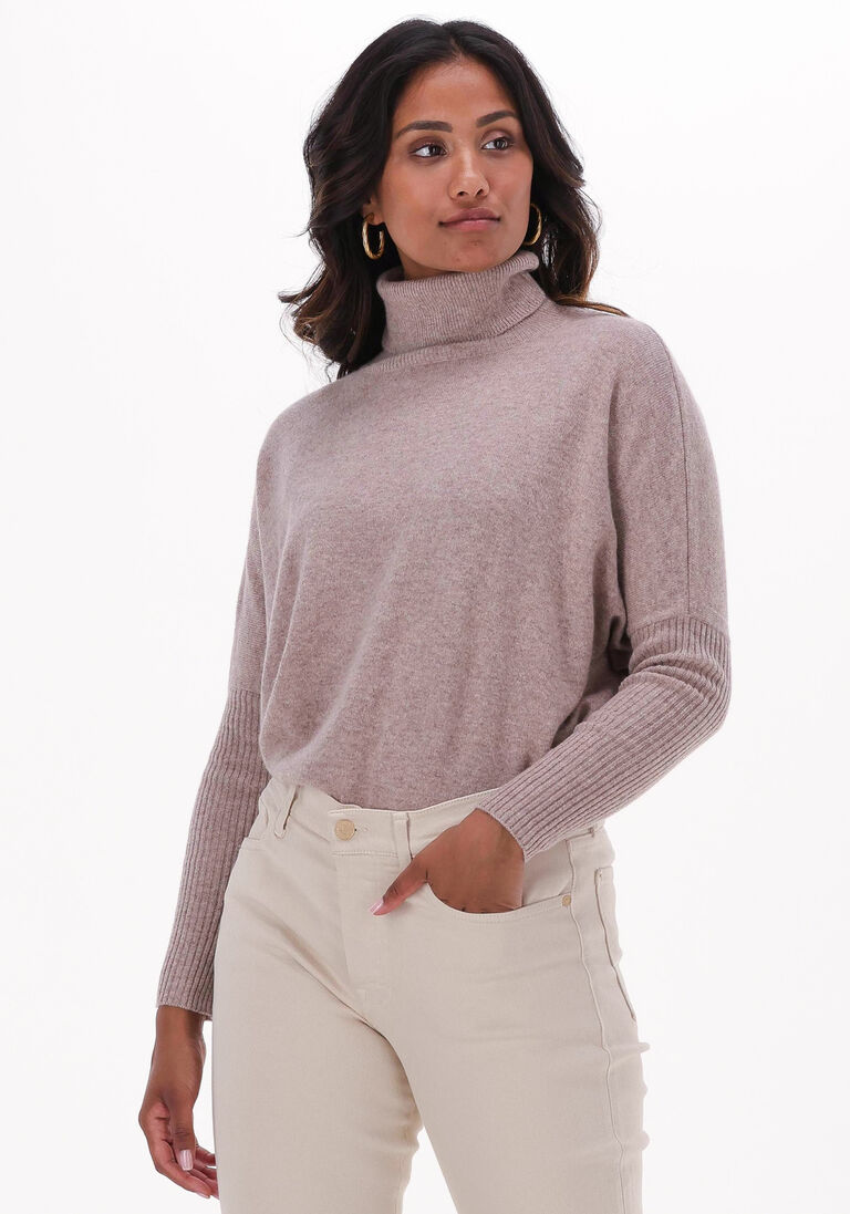 taupe not shy pullover margareth