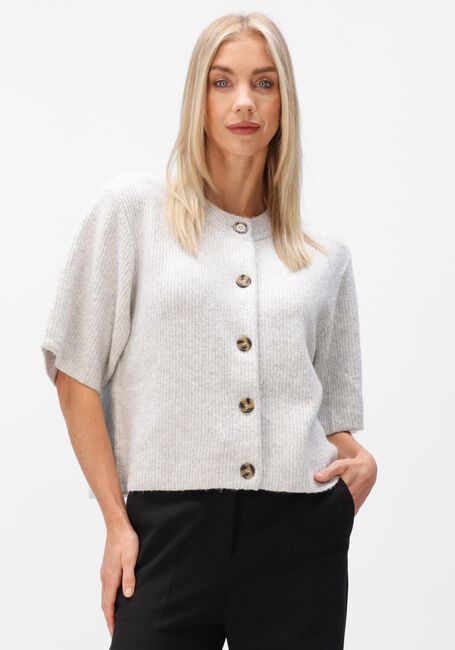 Graue MODSTR&Ouml;M Strickjacke NOEMD CARDIGAN - large