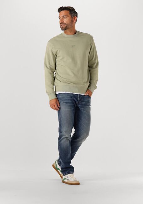 Olive BOSS ORANGE Sweatshirt WESMALLCREW 10244192 01 - large