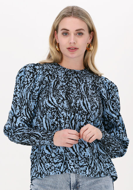 Blaue GESTUZ Bluse MORIANAGZ BLOUSE - large