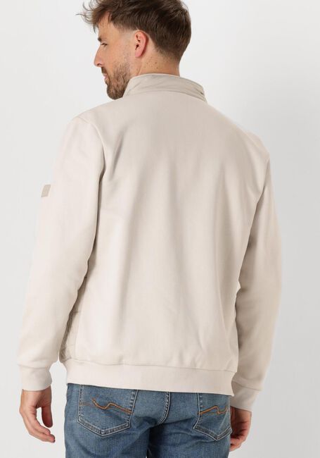 Beige GENTILUOMO Wattierte Jack CARDIGAN ZIP - large