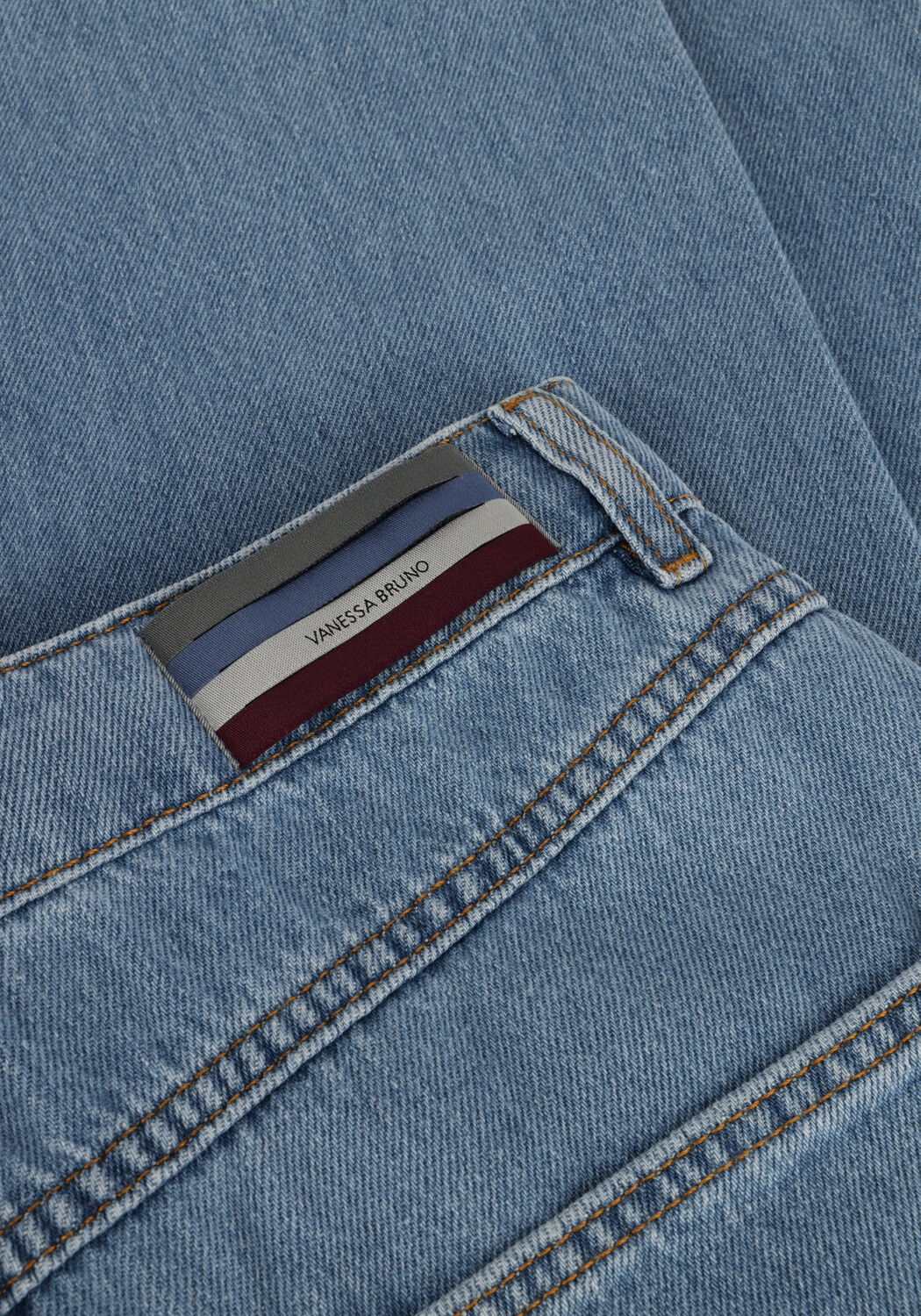 Blaue VANESSA BRUNO Wide jeans BILBAO - large