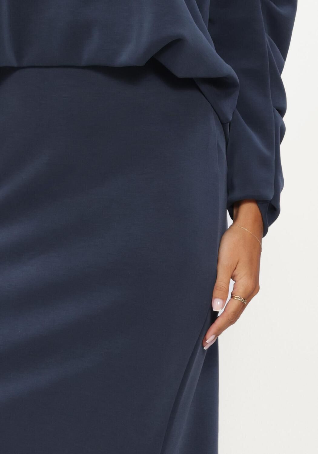 Dunkelblau Y.A.S. Maxirock YASCOZE HW ANKLE SKIRT - large
