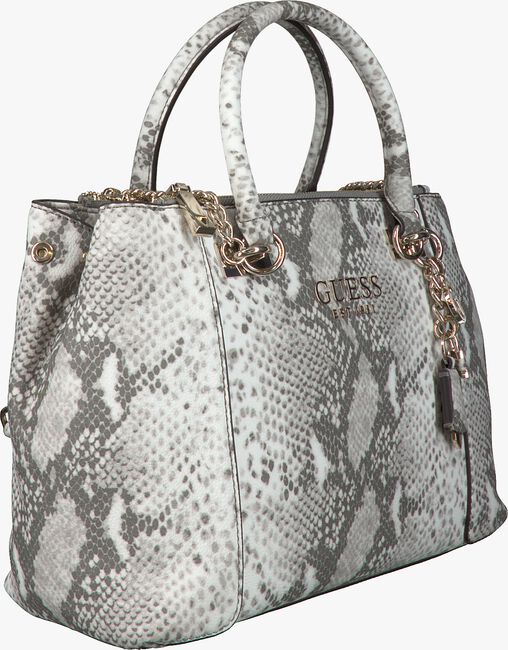 Graue GUESS Handtasche HOLLY CARRY ALL - large