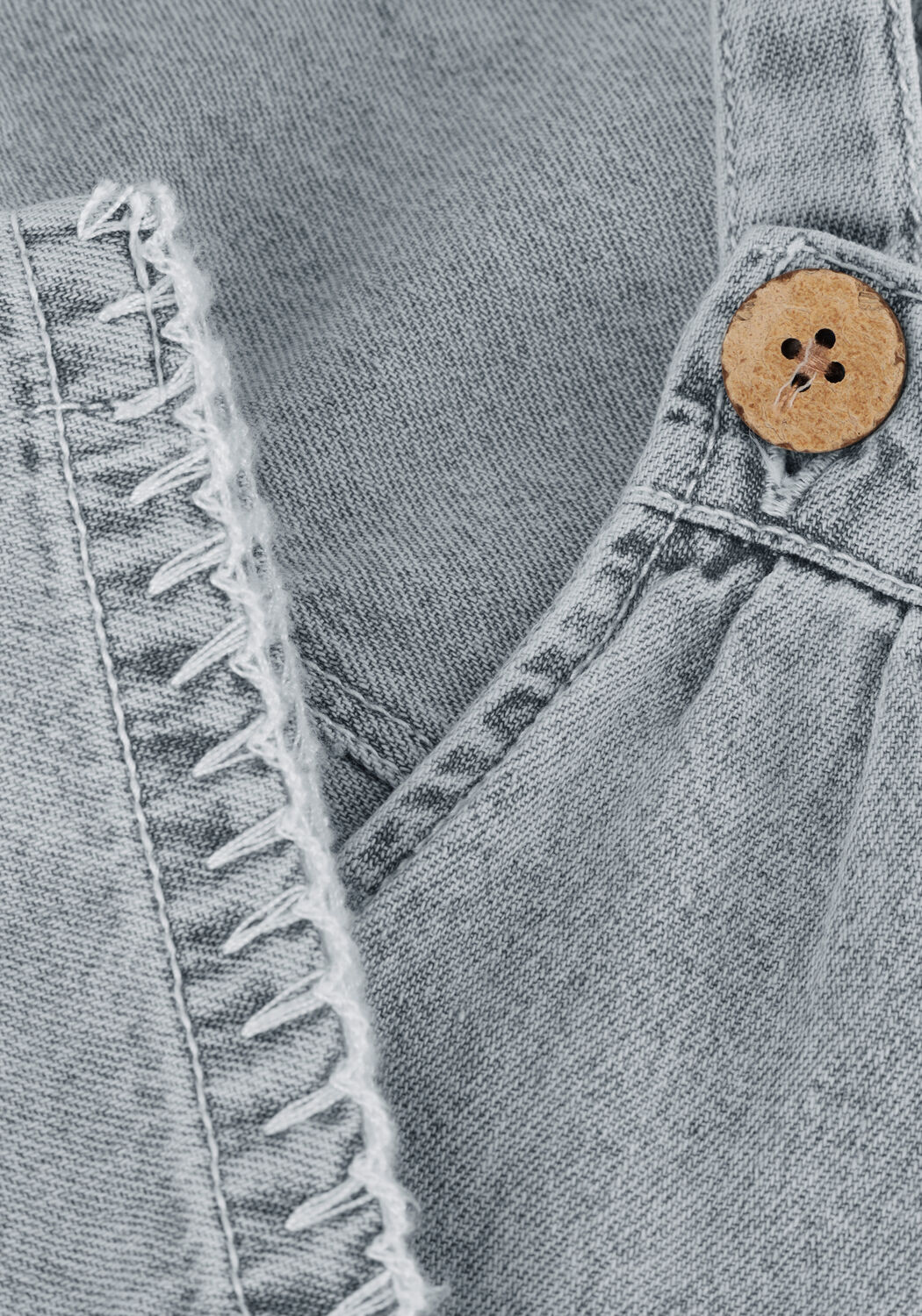 Blaue LIL' ATELIER Latzhosen NBFFUNDA DNM SHORT OVERALL 4331-FD F LIL - large