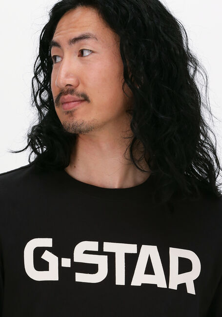 Schwarze G-STAR RAW T-shirt 336 - COMPACT JERSEY O- G-STAR - large