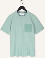 Grüne SELECTED MEN T-shirt SLHRELAXARVID SS O-NECK Grüne SELECTED MEN T-shirt SLHRELAXARVID SS O-NECK - medium