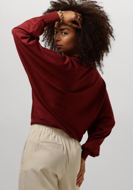 Braune MINUS Pullover DANA BAT SLEEVE KNIT PULLOVER - large