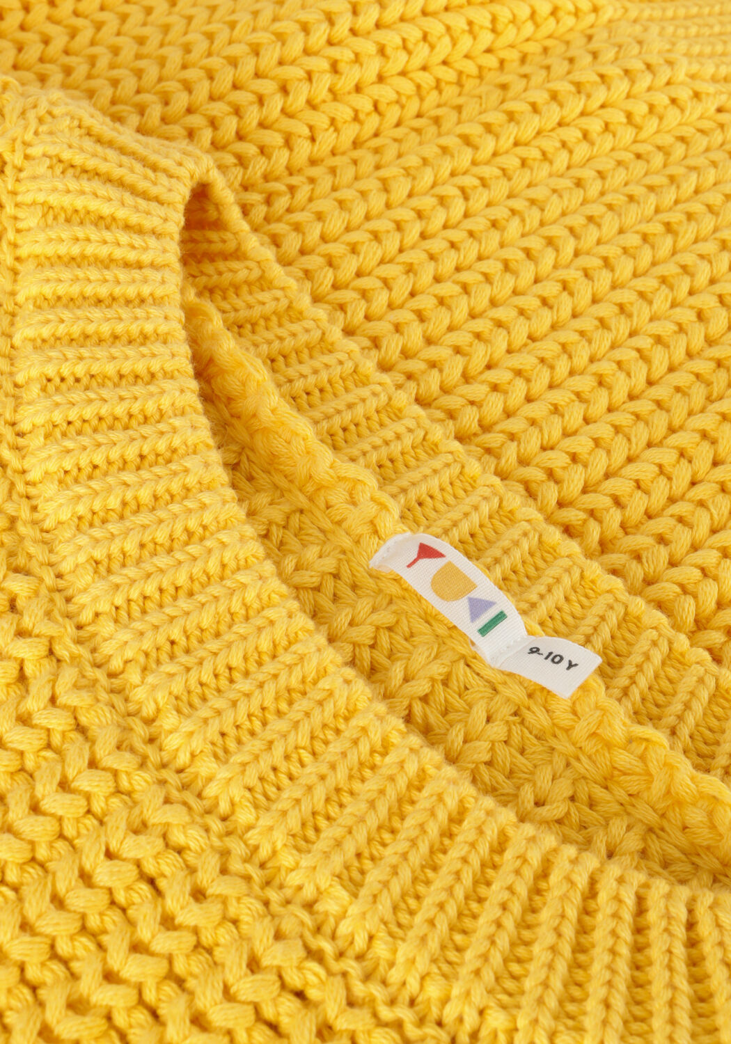 Gelbe YUKI KIDSWEAR Pullover CHUNKY KNITTED SWEATER - large