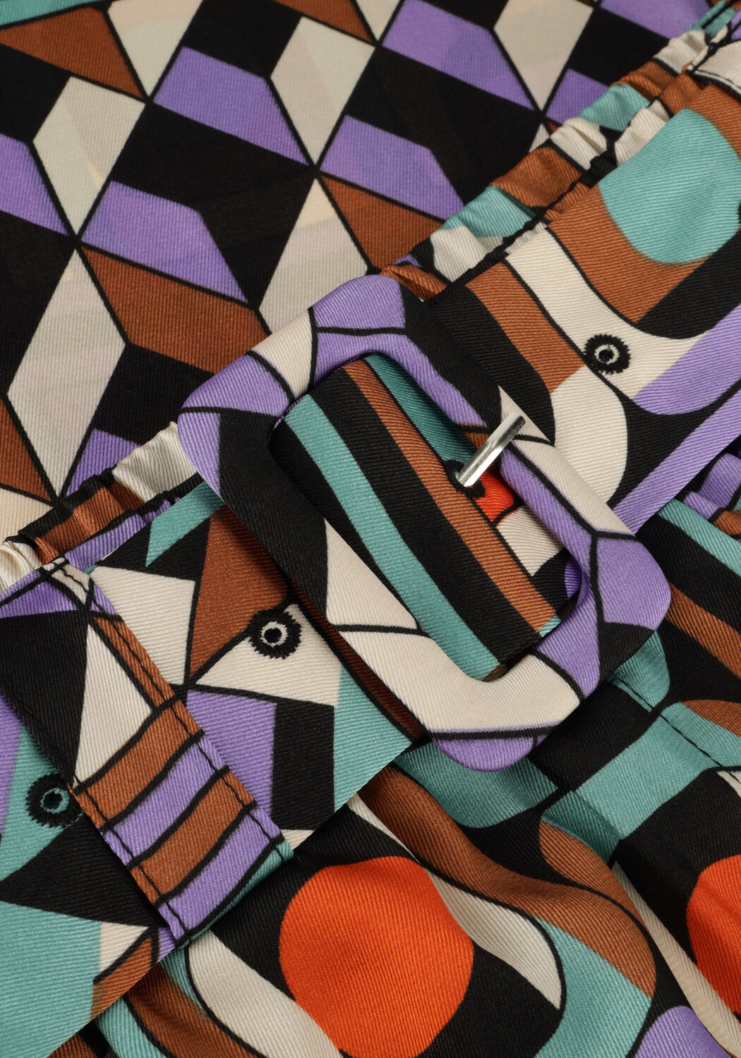 Mehrfarbige/Bunte SUNCOO Weite Hose JAIRO - large