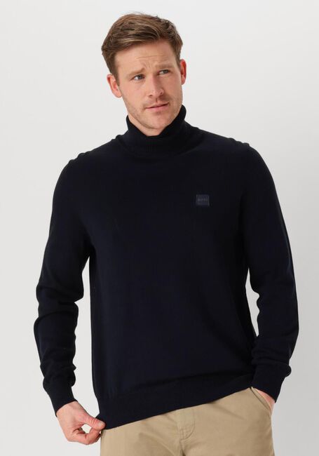 Dunkelblau BOSS ORANGE Rollkragenpullover AKIRO_S - large