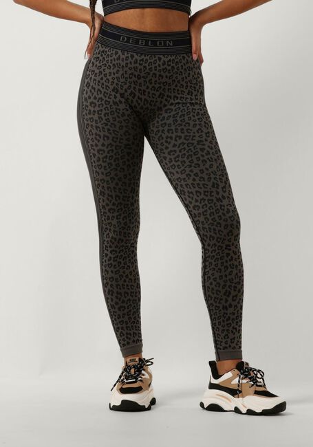 Schwarze DEBLON SPORTS Legging JISKA SEAMLESS LEGGINGS - large