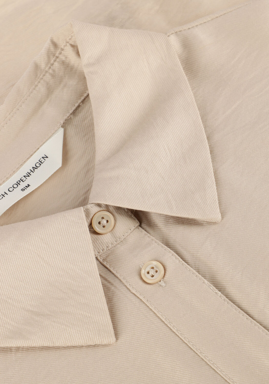 Beige MSCH COPENHAGEN Blusen MSCHNYLA AMABELLE 2 4 SHIRT - large