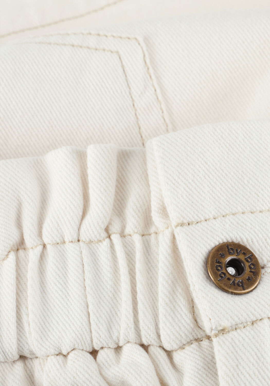 Ecru BY-BAR Kurze Hose LEON TWILL SHORT - large