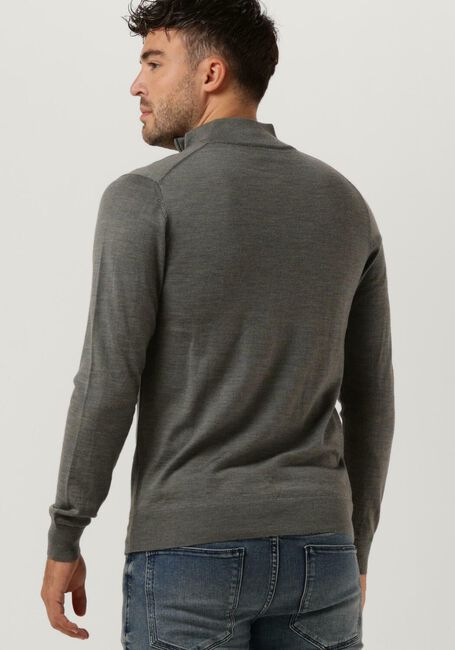 Grüne PROFUOMO Rollkragenpullover PULLOVER HALFZIP - large