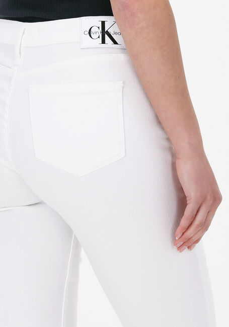 Weiße CALVIN KLEIN Skinny jeans MID RISE SKINNY - large