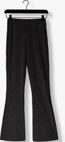 Silberne COLOURFUL REBEL Schlaghose LUREX EXTRA FLARE PANTS