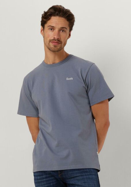 Blaue FORÉT T-shirt BASS T-SHIRT - large