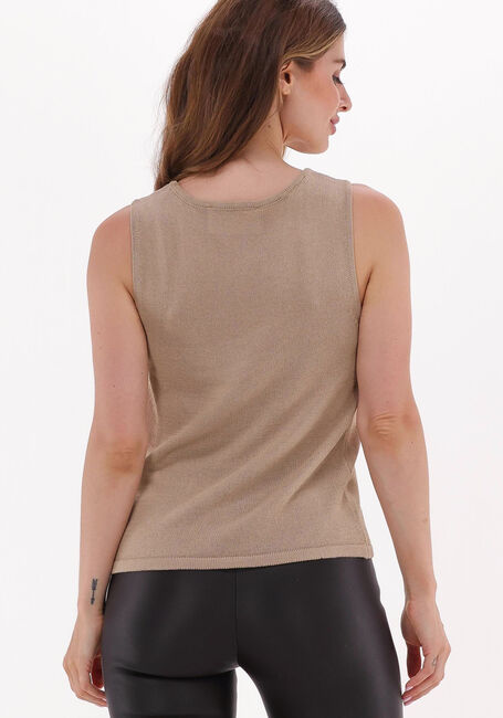 Camelfarbene SELECTED FEMME Top SLFMOON SL KNIT TOP - large