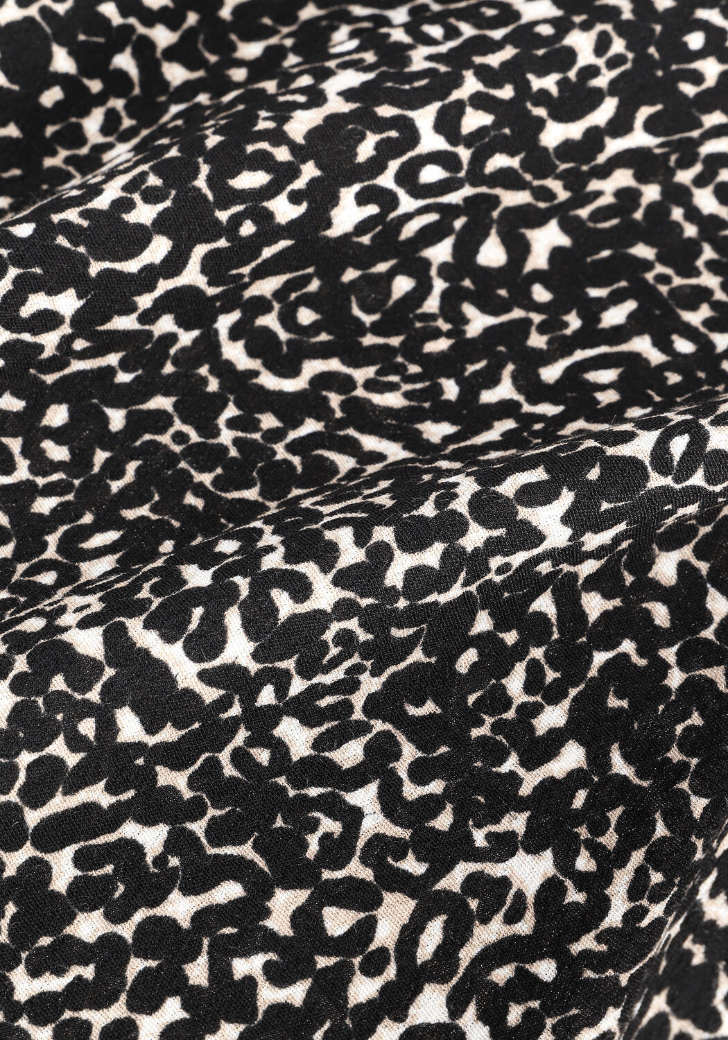 Schwarze COLOURFUL REBEL Maxikleid AVA SMALL LEOPARD MAXI WRAP DRESS - large